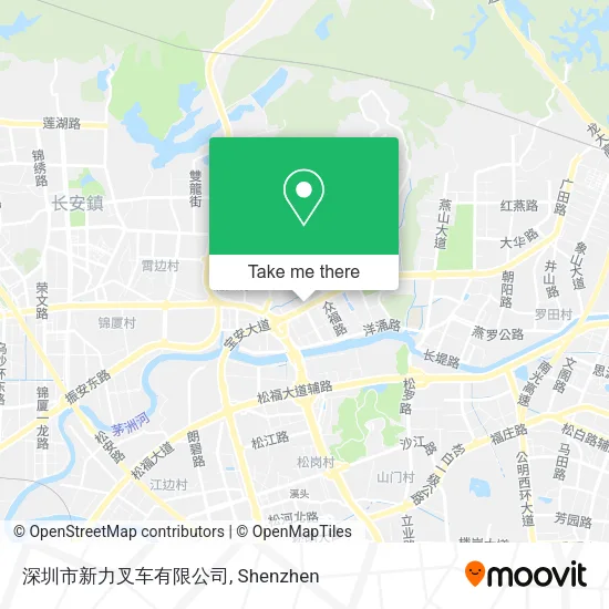 深圳市新力叉车有限公司 map