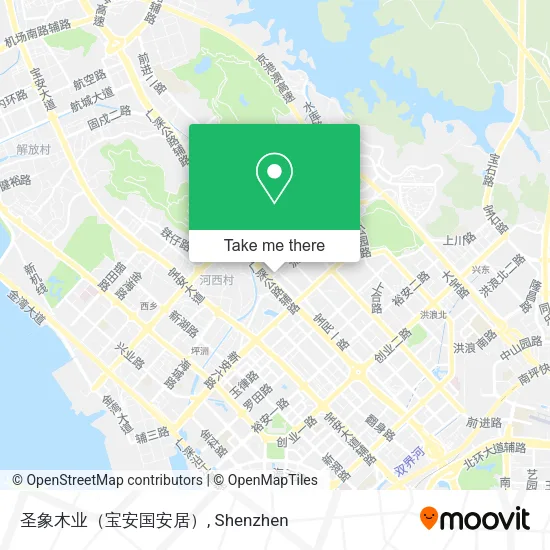 圣象木业（宝安国安居） map