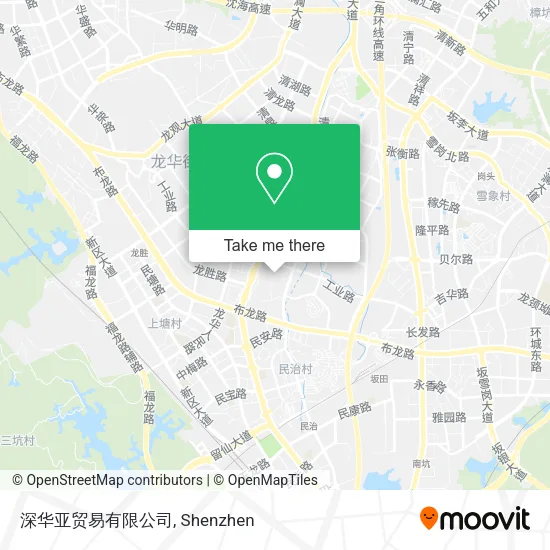 深华亚贸易有限公司 map