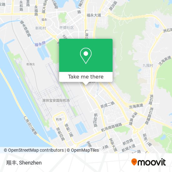 顺丰 map