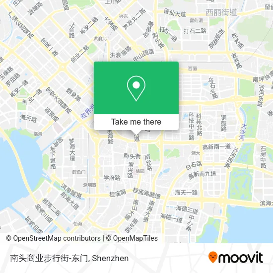 南头商业步行街-东门 map