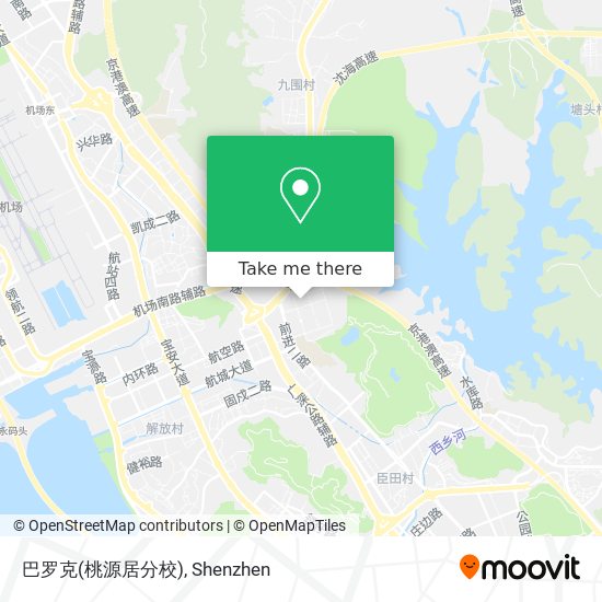 巴罗克(桃源居分校) map