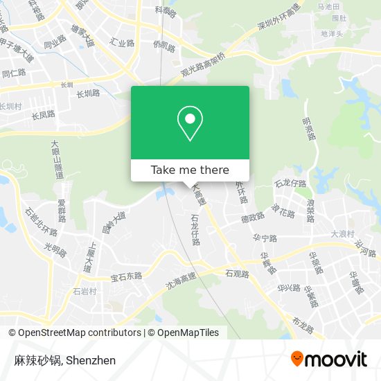 麻辣砂锅 map