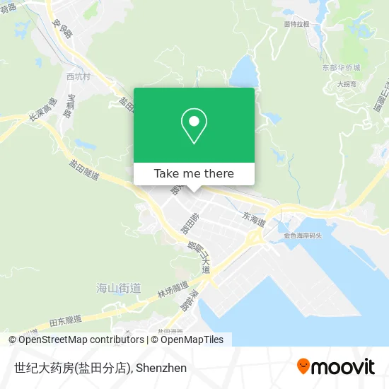 世纪大药房(盐田分店) map