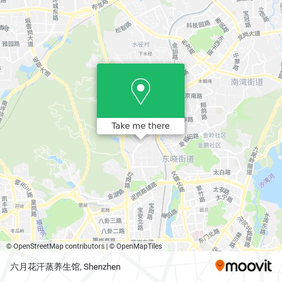 六月花汗蒸养生馆 map
