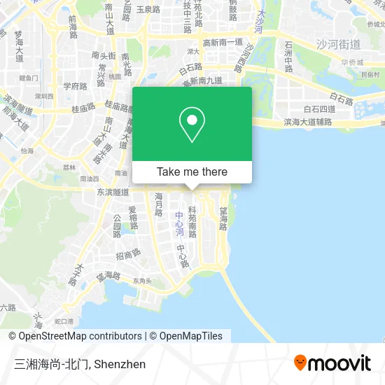 三湘海尚-北门 map