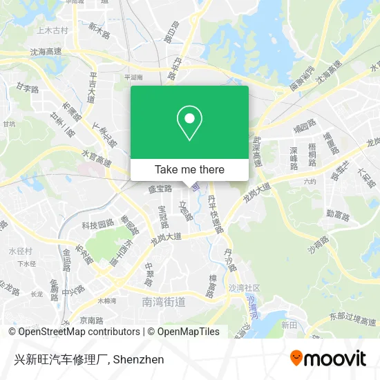 兴新旺汽车修理厂 map