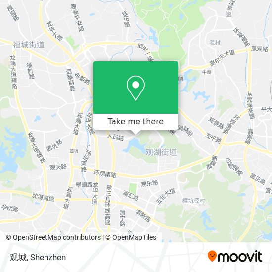 观城 map