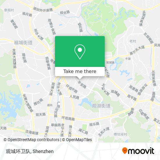 观城环卫队 map