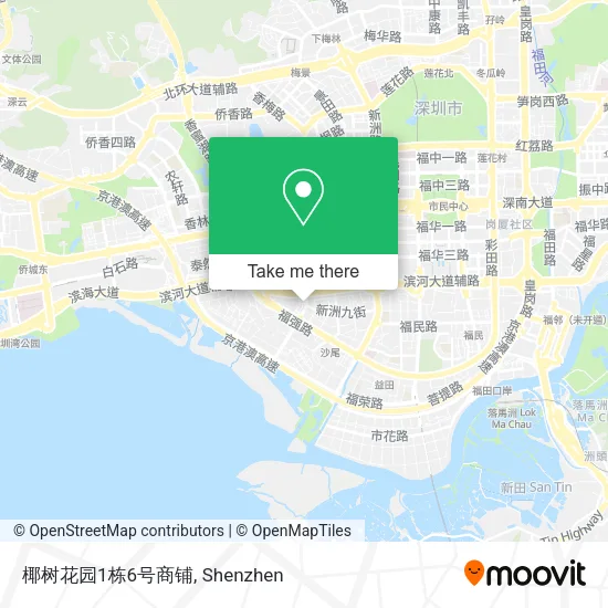 椰树花园1栋6号商铺 map