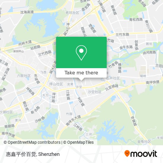 惠鑫平价百货 map