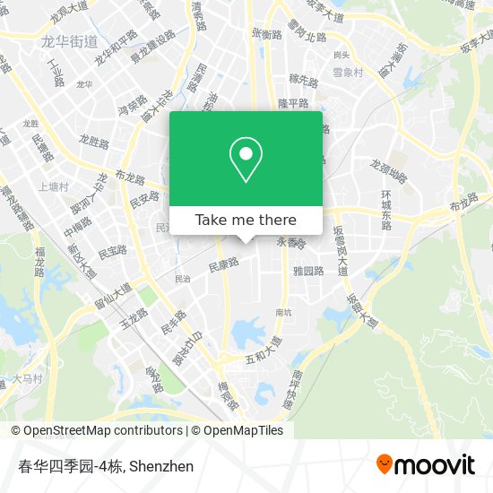 春华四季园-4栋 map
