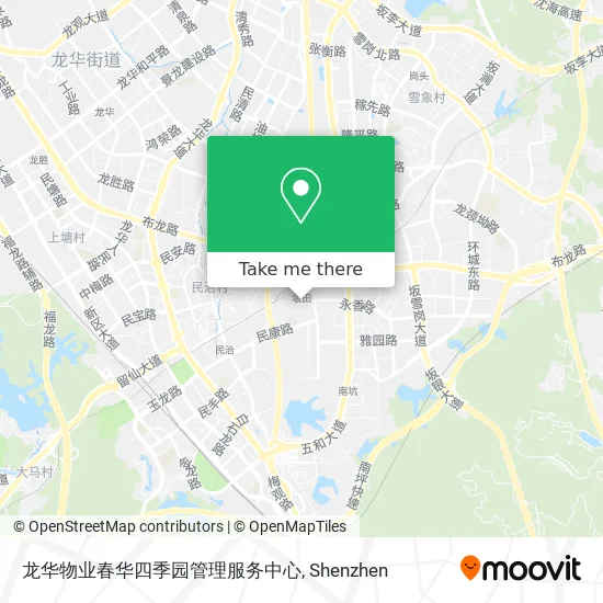 龙华物业春华四季园管理服务中心 map