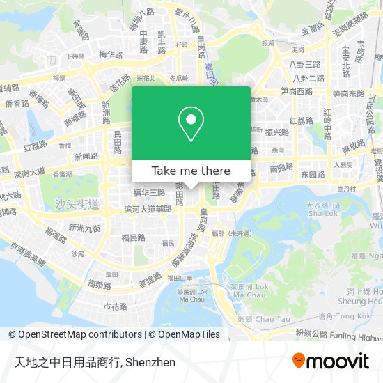天地之中日用品商行 map