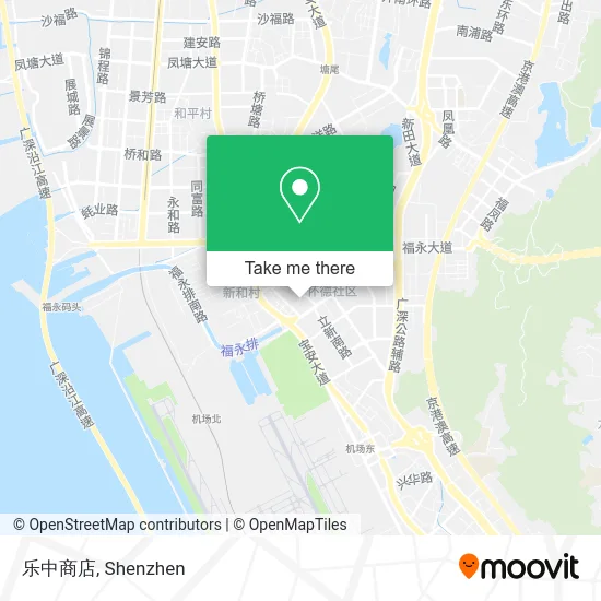 乐中商店 map