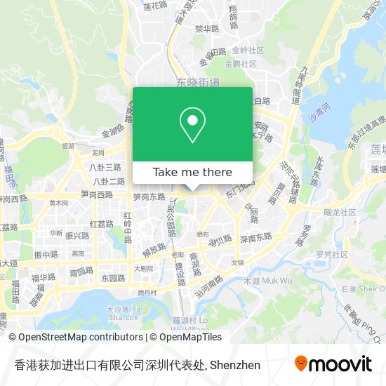 香港获加进出口有限公司深圳代表处 map