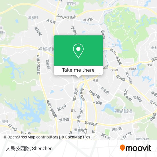 人民公园路 map