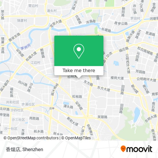 香烟店 map