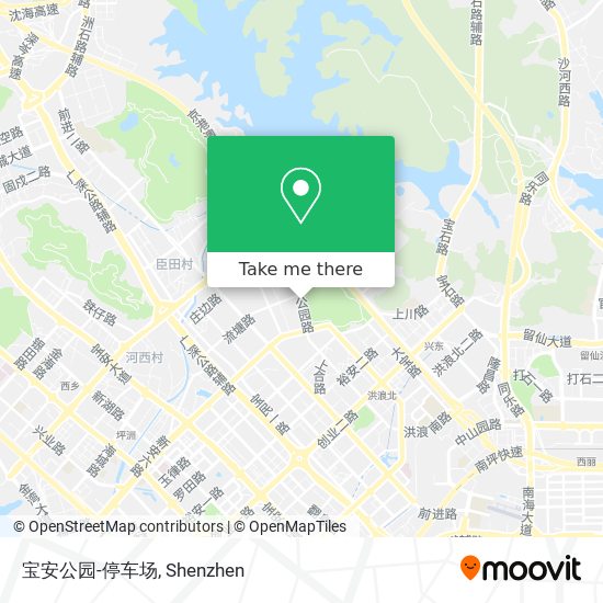 宝安公园-停车场 map