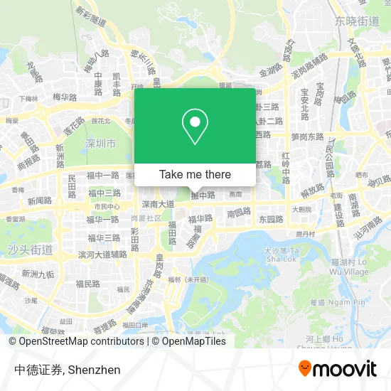 中德证券 map