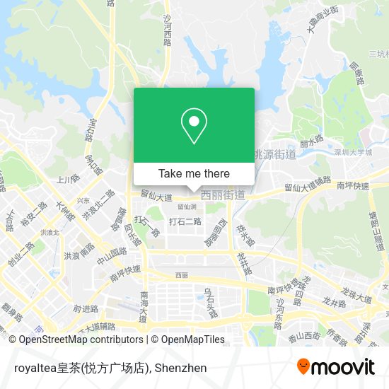 royaltea皇茶(悦方广场店) map
