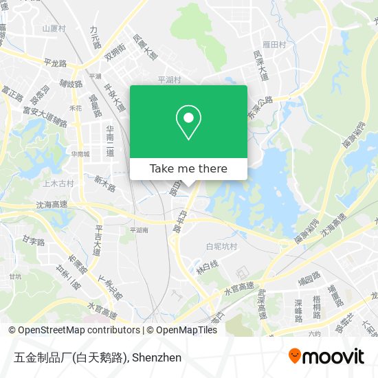 五金制品厂(白天鹅路) map