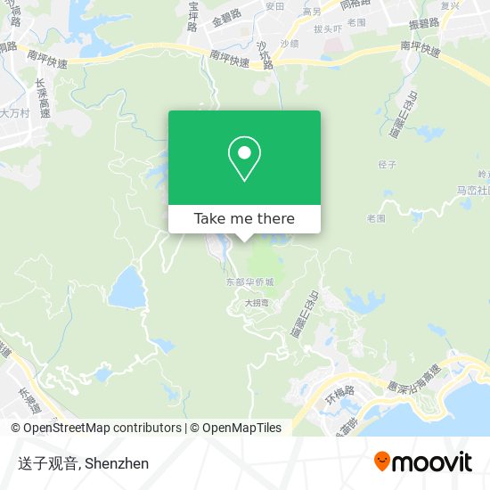 送子观音 map