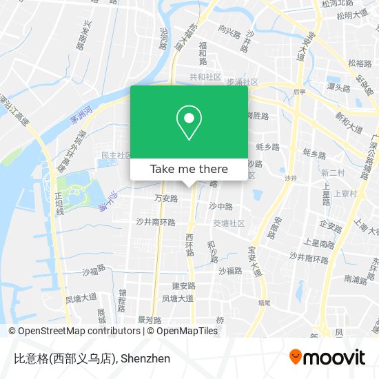 比意格(西部义乌店) map