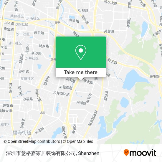 深圳市意格嘉家居装饰有限公司 map