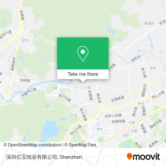深圳亿宝纸业有限公司 map