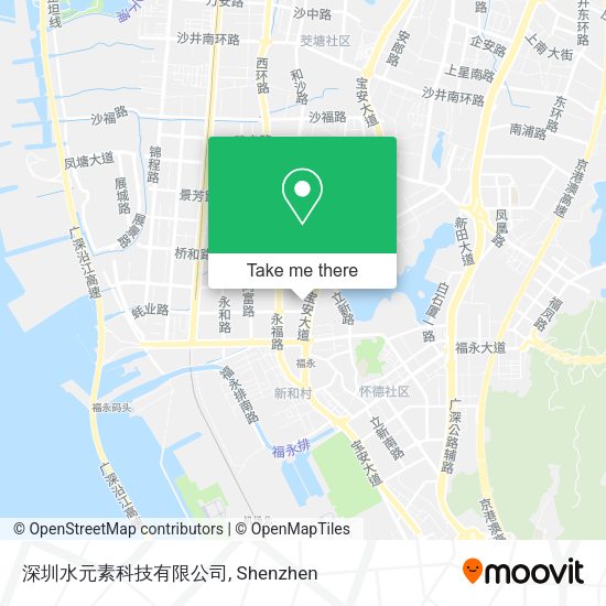 深圳水元素科技有限公司 map