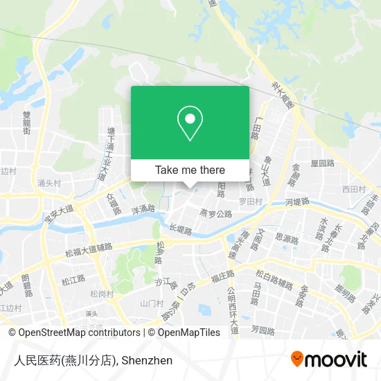 人民医药(燕川分店) map