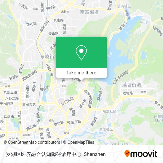 罗湖区医养融合认知障碍诊疗中心 map