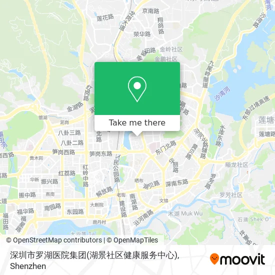 深圳市罗湖医院集团(湖景社区健康服务中心) map