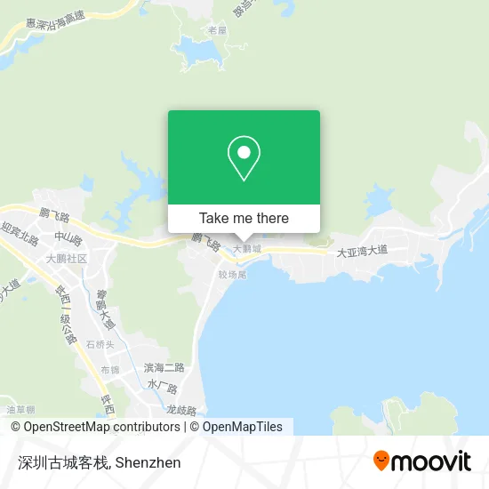 深圳古城客栈 map