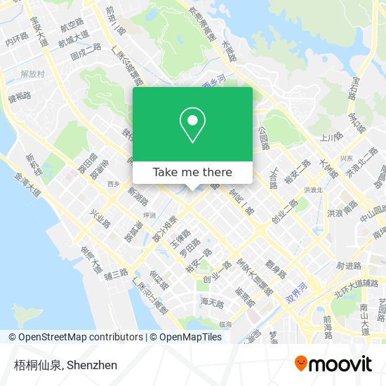 梧桐仙泉 map