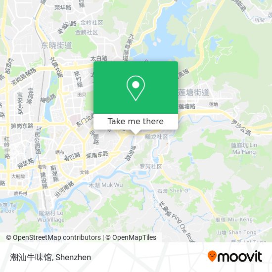潮汕牛味馆 map