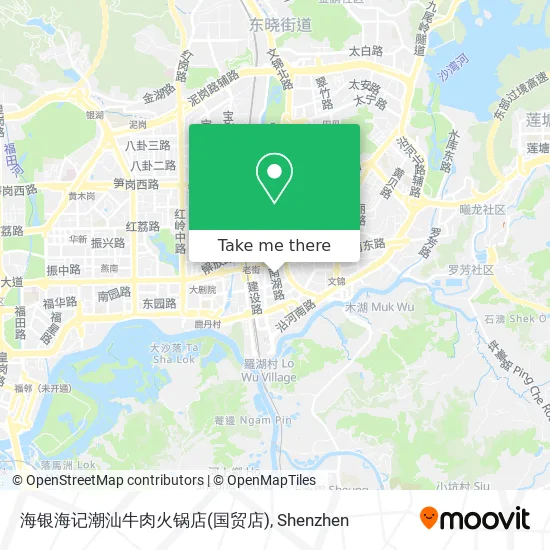 海银海记潮汕牛肉火锅店(国贸店) map