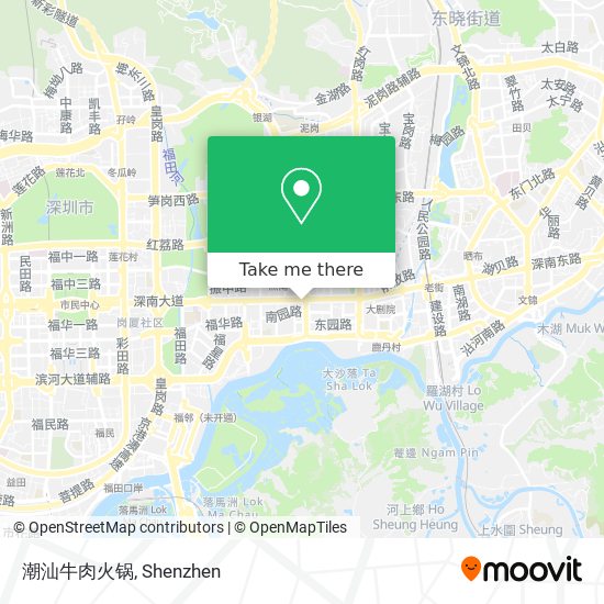 潮汕牛肉火锅 map