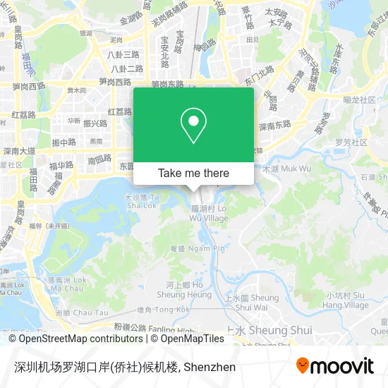 深圳机场罗湖口岸(侨社)候机楼 map