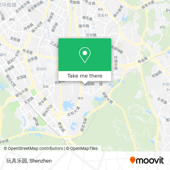 玩具乐园 map