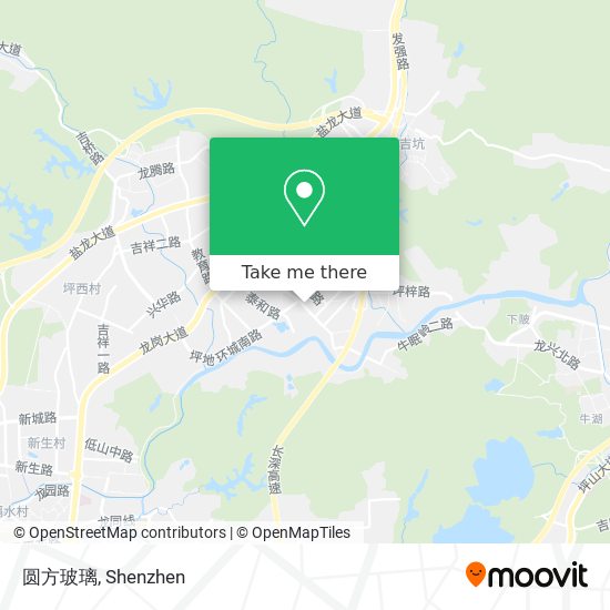 圆方玻璃 map