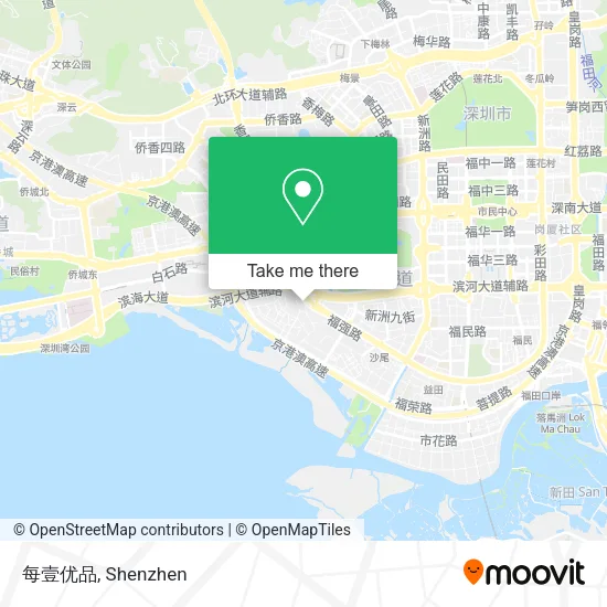 每壹优品 map