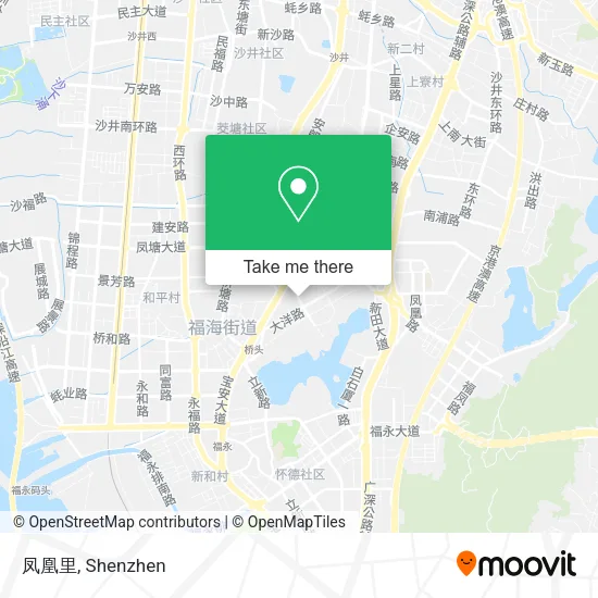 凤凰里 map