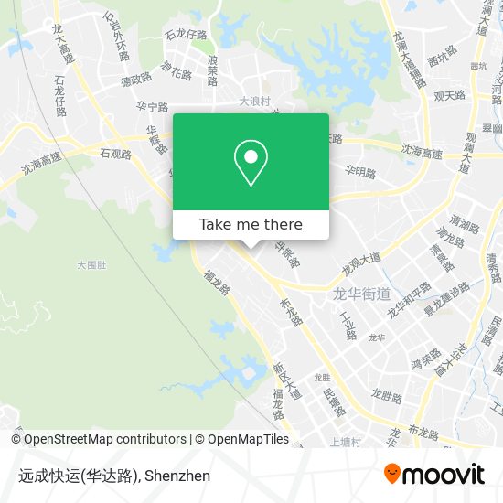 远成快运(华达路) map
