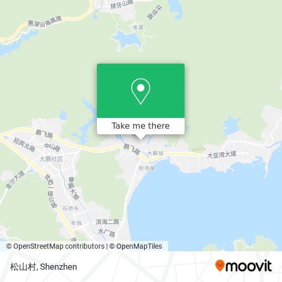 松山村 map