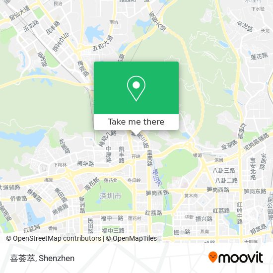 喜荟萃 map