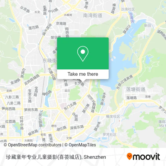 珍藏童年专业儿童摄影(喜荟城店) map