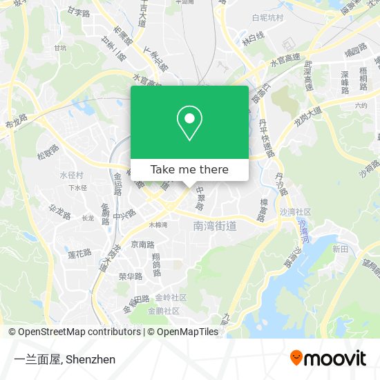 一兰面屋 map
