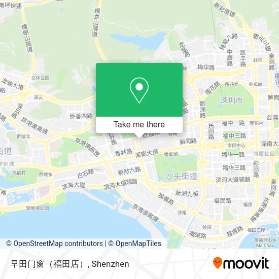 早田门窗（福田店） map